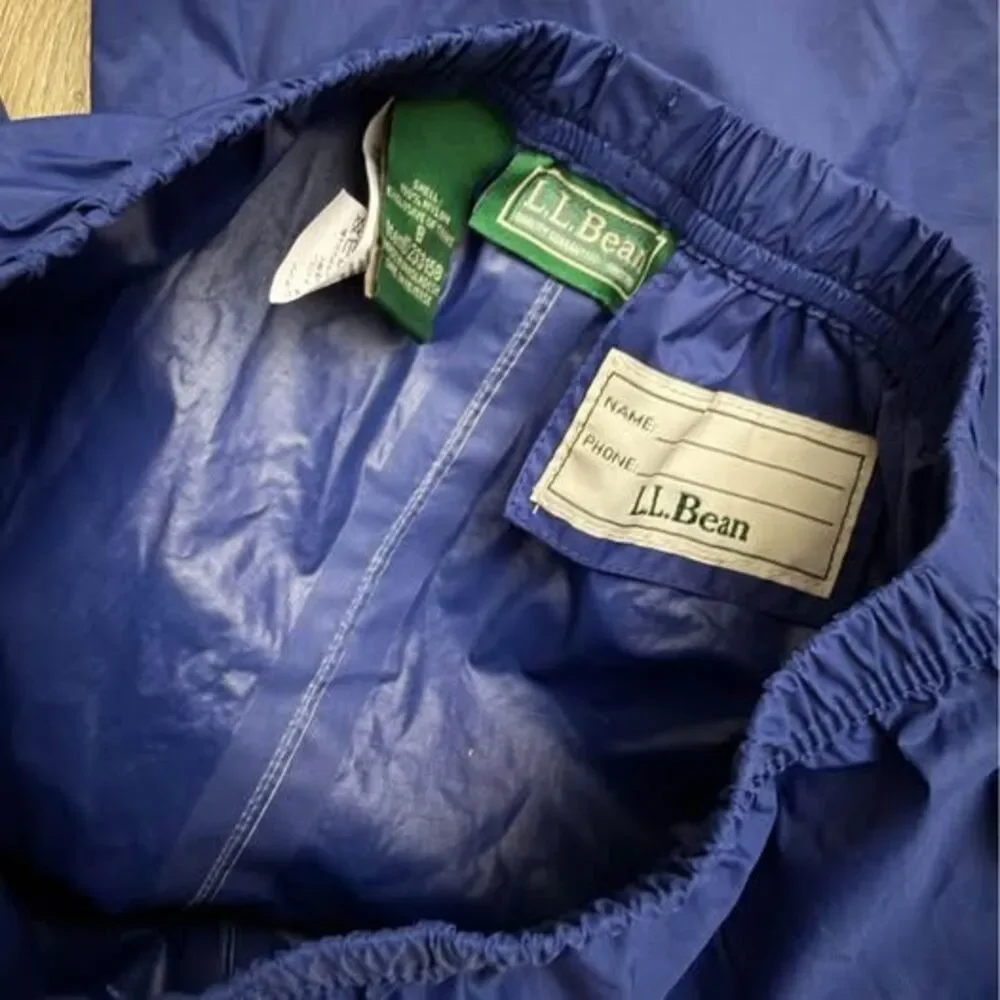 L.L.Bean Kids Rain Pants size 8